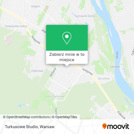 Mapa Turkusowe Studio