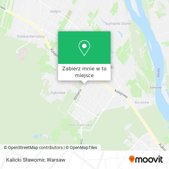 Mapa Kalicki Sławomir