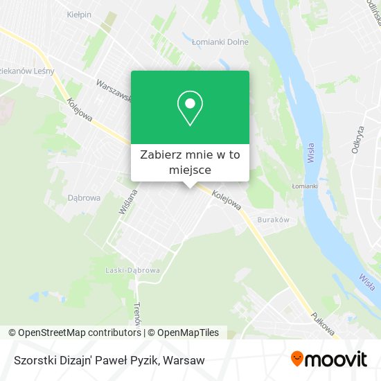 Mapa Szorstki Dizajn' Paweł Pyzik