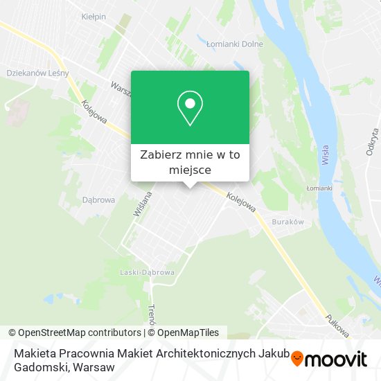 Mapa Makieta Pracownia Makiet Architektonicznych Jakub Gadomski