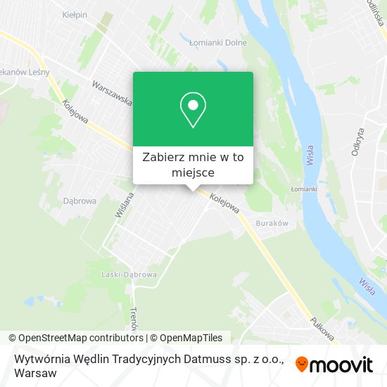 Mapa Wytwórnia Wędlin Tradycyjnych Datmuss sp. z o.o.