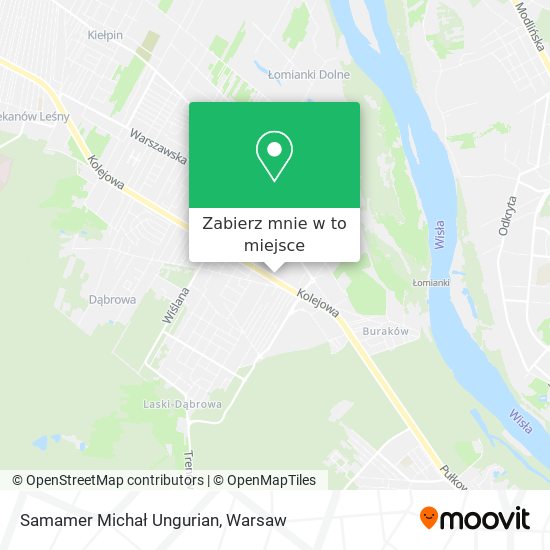 Mapa Samamer Michał Ungurian