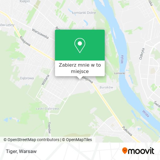 Mapa Tiger