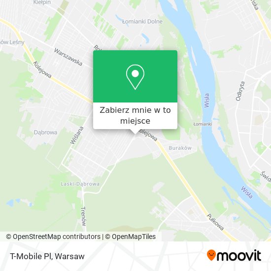 Mapa T-Mobile Pl