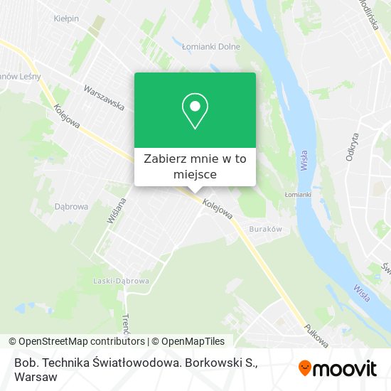 Mapa Bob. Technika Światłowodowa. Borkowski S.