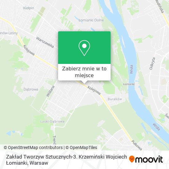 Mapa Zakład Tworzyw Sztucznych-3. Krzemiński Wojciech Łomianki