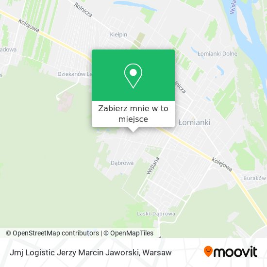 Mapa Jmj Logistic Jerzy Marcin Jaworski