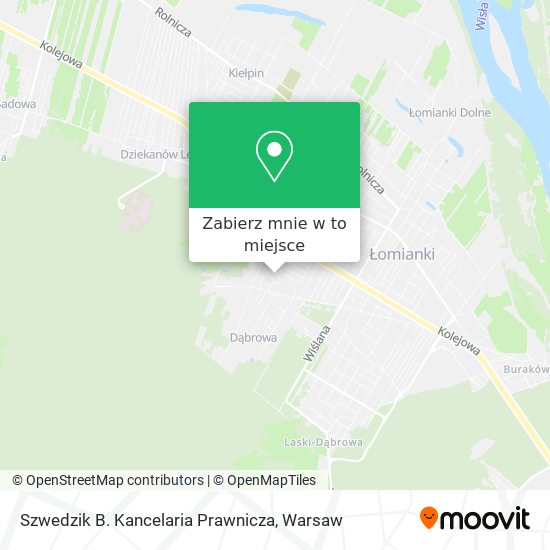 Mapa Szwedzik B. Kancelaria Prawnicza