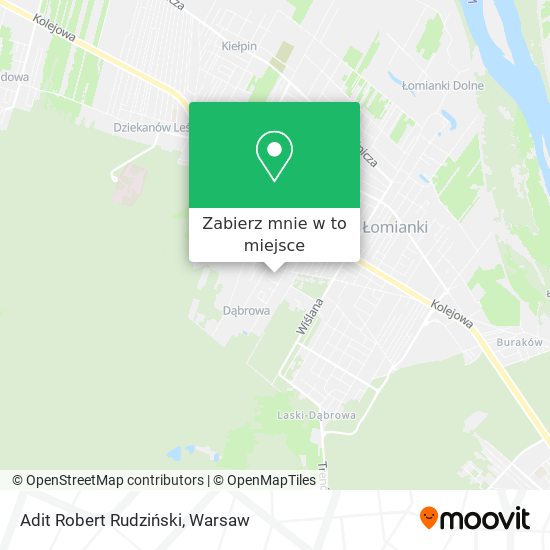 Mapa Adit Robert Rudziński