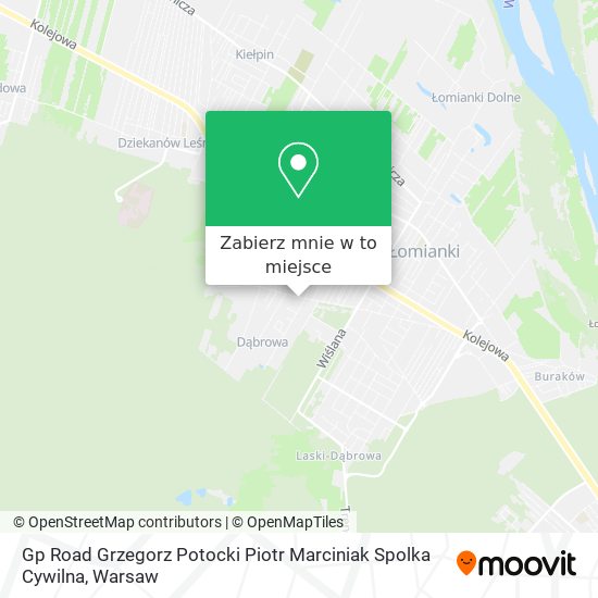 Mapa Gp Road Grzegorz Potocki Piotr Marciniak Spolka Cywilna