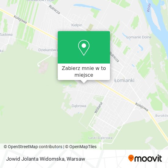 Mapa Jowid Jolanta Widomska