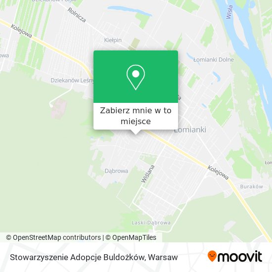 Mapa Stowarzyszenie Adopcje Buldożków