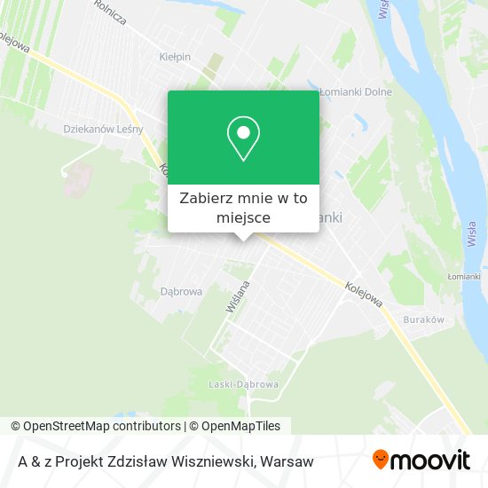 Mapa A & z Projekt Zdzisław Wiszniewski