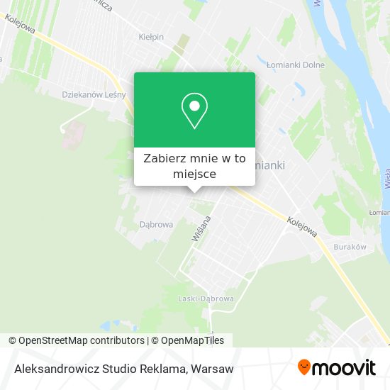 Mapa Aleksandrowicz Studio Reklama