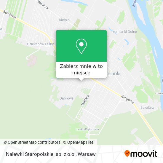 Mapa Nalewki Staropolskie. sp. z o.o.