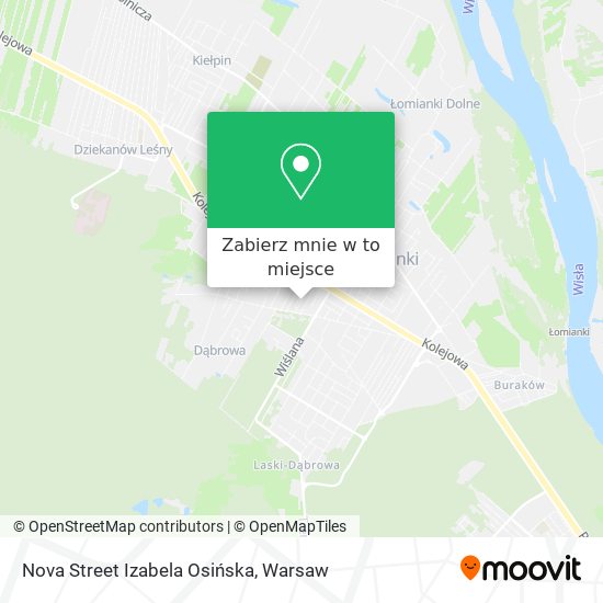 Mapa Nova Street Izabela Osińska