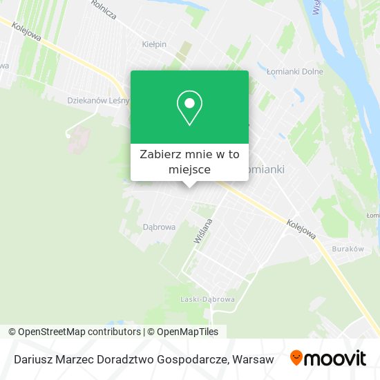 Mapa Dariusz Marzec Doradztwo Gospodarcze