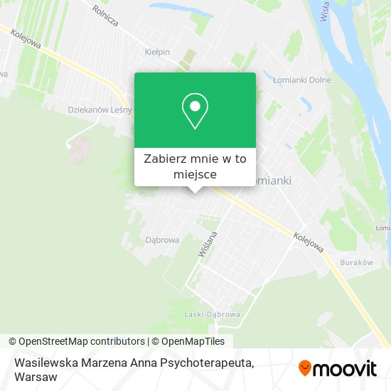 Mapa Wasilewska Marzena Anna Psychoterapeuta