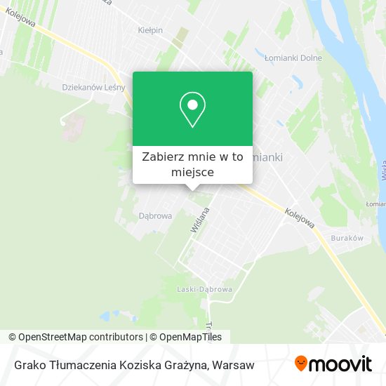 Mapa Grako Tłumaczenia Koziska Grażyna