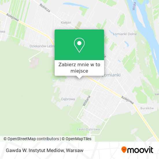 Mapa Gawda W. Instytut Mediów