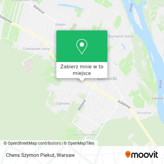 Mapa Chens Szymon Piekut