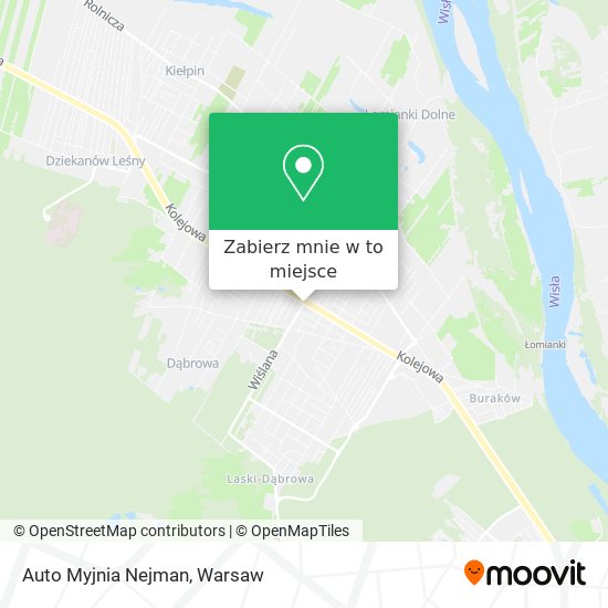 Mapa Auto Myjnia Nejman