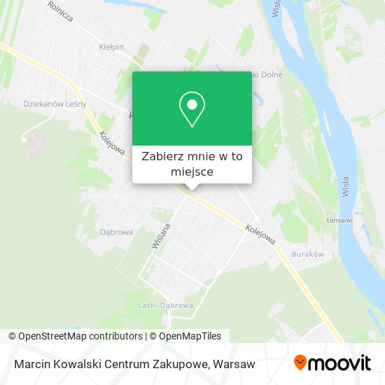 Mapa Marcin Kowalski Centrum Zakupowe