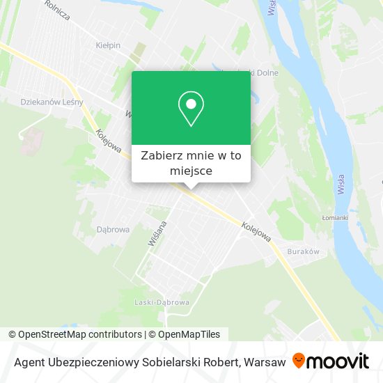 Mapa Agent Ubezpieczeniowy Sobielarski Robert