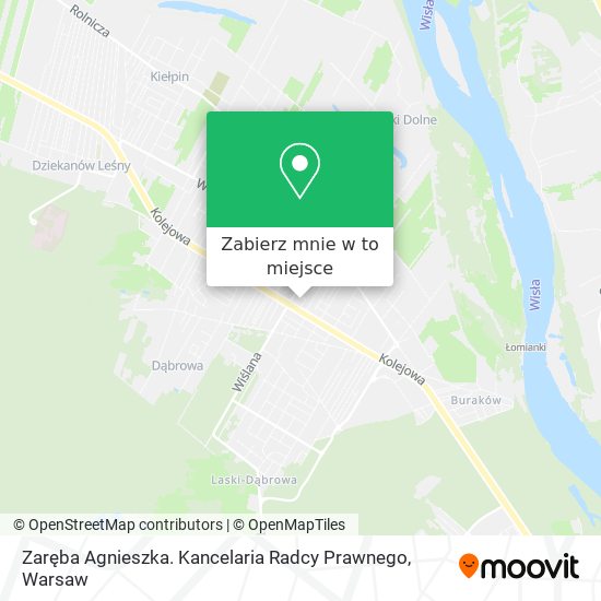 Mapa Zaręba Agnieszka. Kancelaria Radcy Prawnego