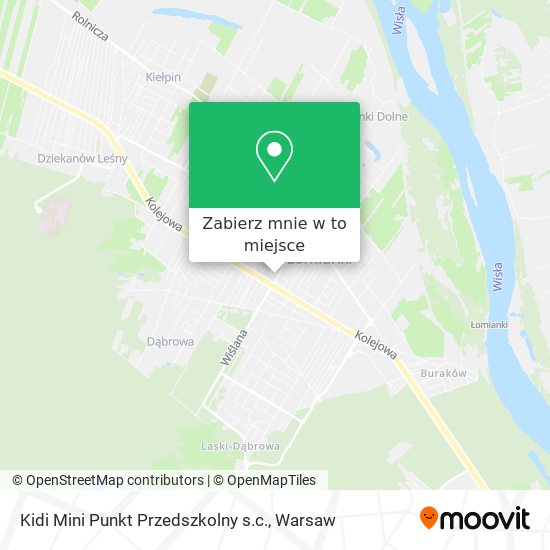 Mapa Kidi Mini Punkt Przedszkolny s.c.