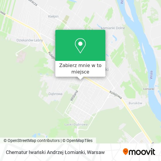 Mapa Chematur Iwański Andrzej Łomianki