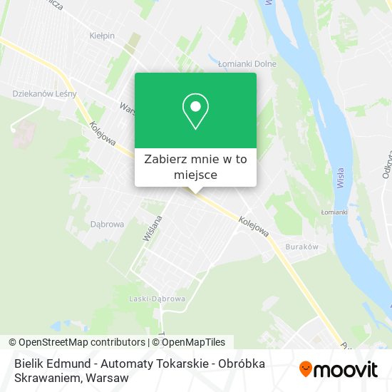 Mapa Bielik Edmund - Automaty Tokarskie - Obróbka Skrawaniem