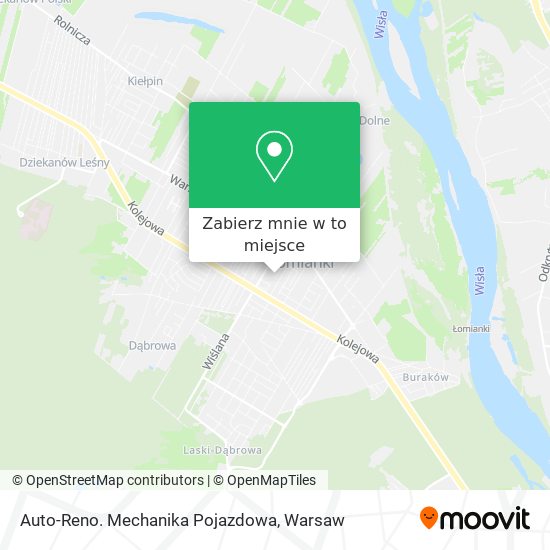 Mapa Auto-Reno. Mechanika Pojazdowa