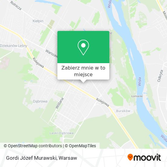 Mapa Gordi Józef Murawski