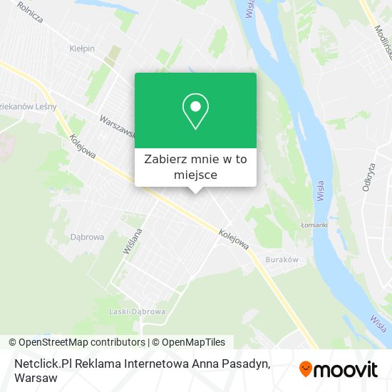 Mapa Netclick.Pl Reklama Internetowa Anna Pasadyn