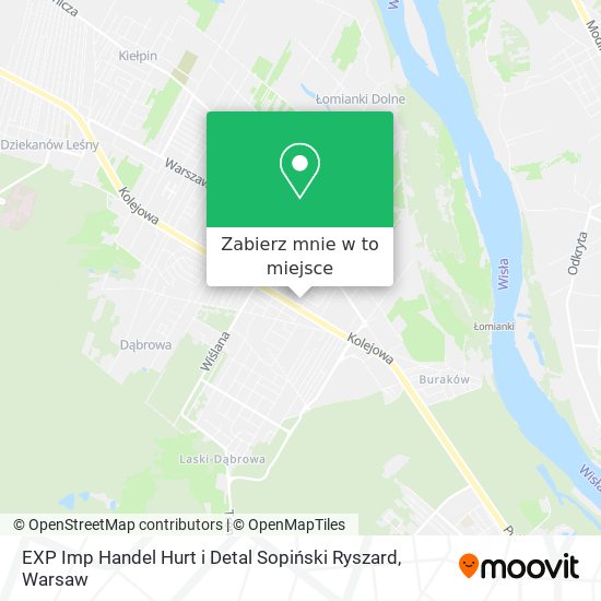 Mapa EXP Imp Handel Hurt i Detal Sopiński Ryszard