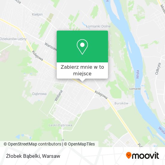 Mapa Żłobek Bąbelki