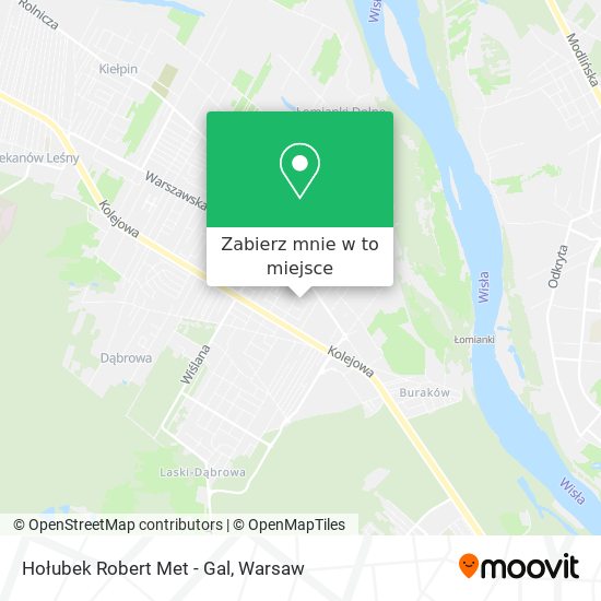 Mapa Hołubek Robert Met - Gal