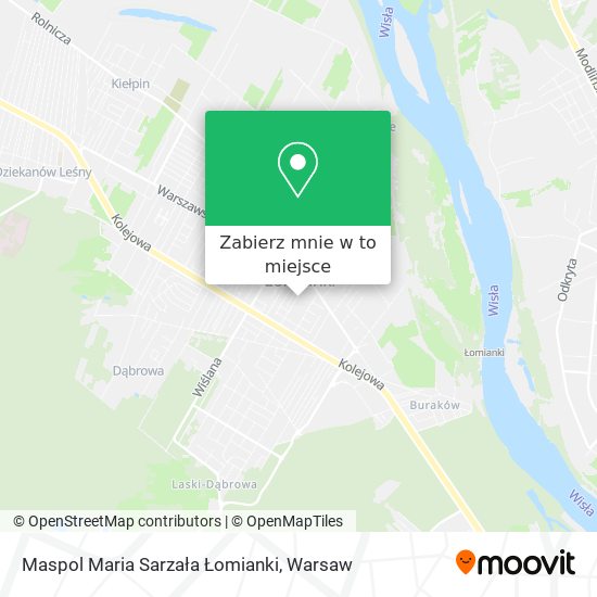 Mapa Maspol Maria Sarzała Łomianki