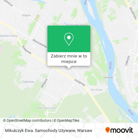 Mapa Mikulczyk Ewa. Samochody Używane