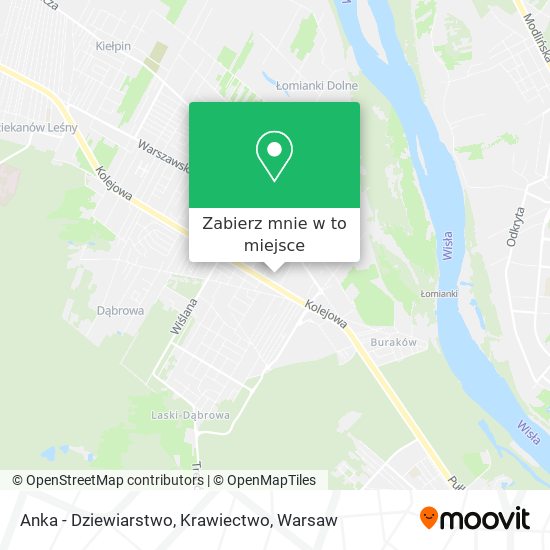 Mapa Anka - Dziewiarstwo, Krawiectwo