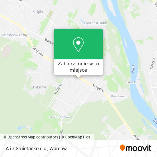 Mapa A i z Śmietanko s.c.