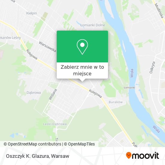 Mapa Oszczyk K. Glazura