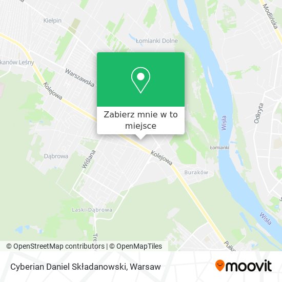 Mapa Cyberian Daniel Składanowski