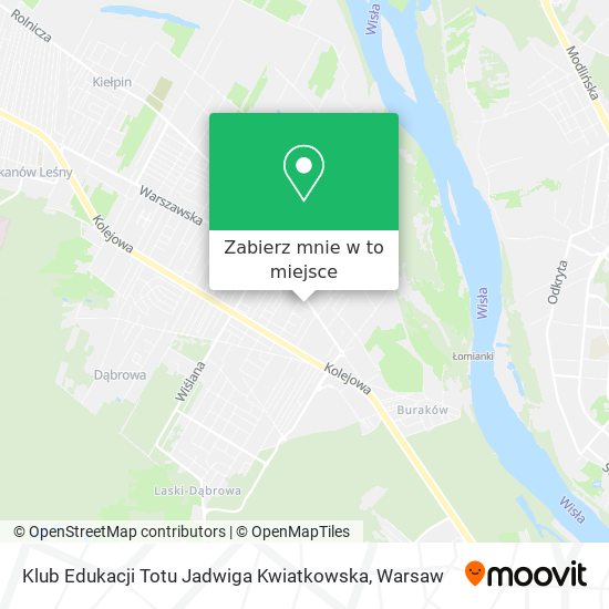 Mapa Klub Edukacji Totu Jadwiga Kwiatkowska