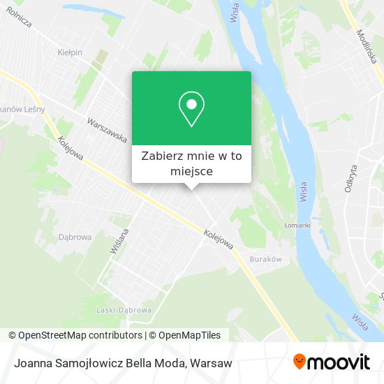 Mapa Joanna Samojłowicz Bella Moda