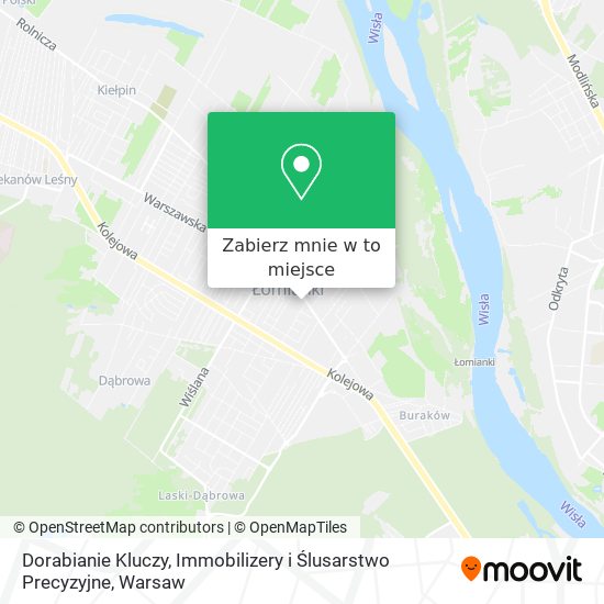 Mapa Dorabianie Kluczy, Immobilizery i Ślusarstwo Precyzyjne