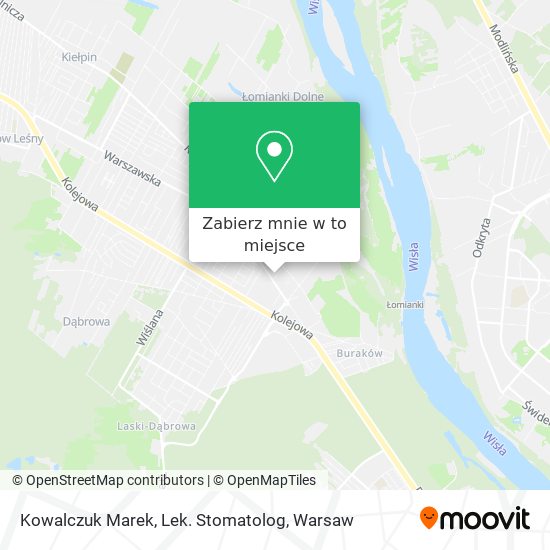 Mapa Kowalczuk Marek, Lek. Stomatolog