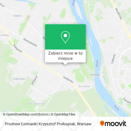 Mapa Prodrew Łomianki Krzysztof Prokopiak