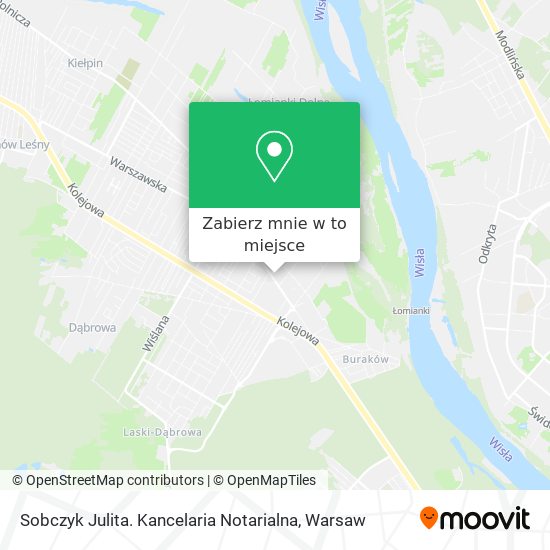 Mapa Sobczyk Julita. Kancelaria Notarialna